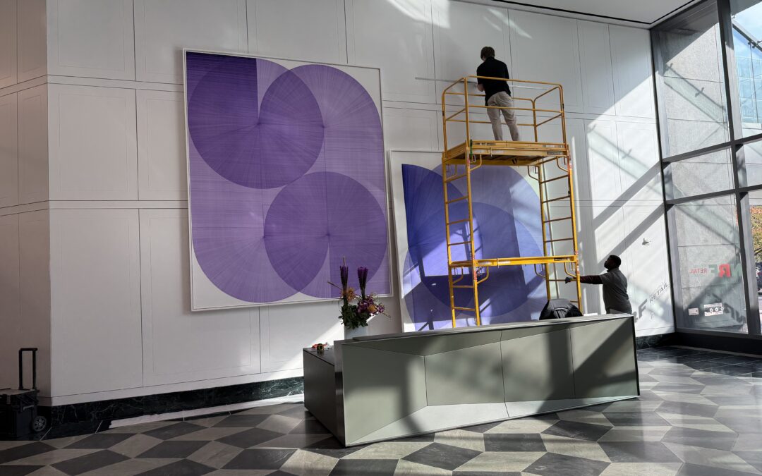 Why Professional Installation Is Critical for Large Framed Artwork