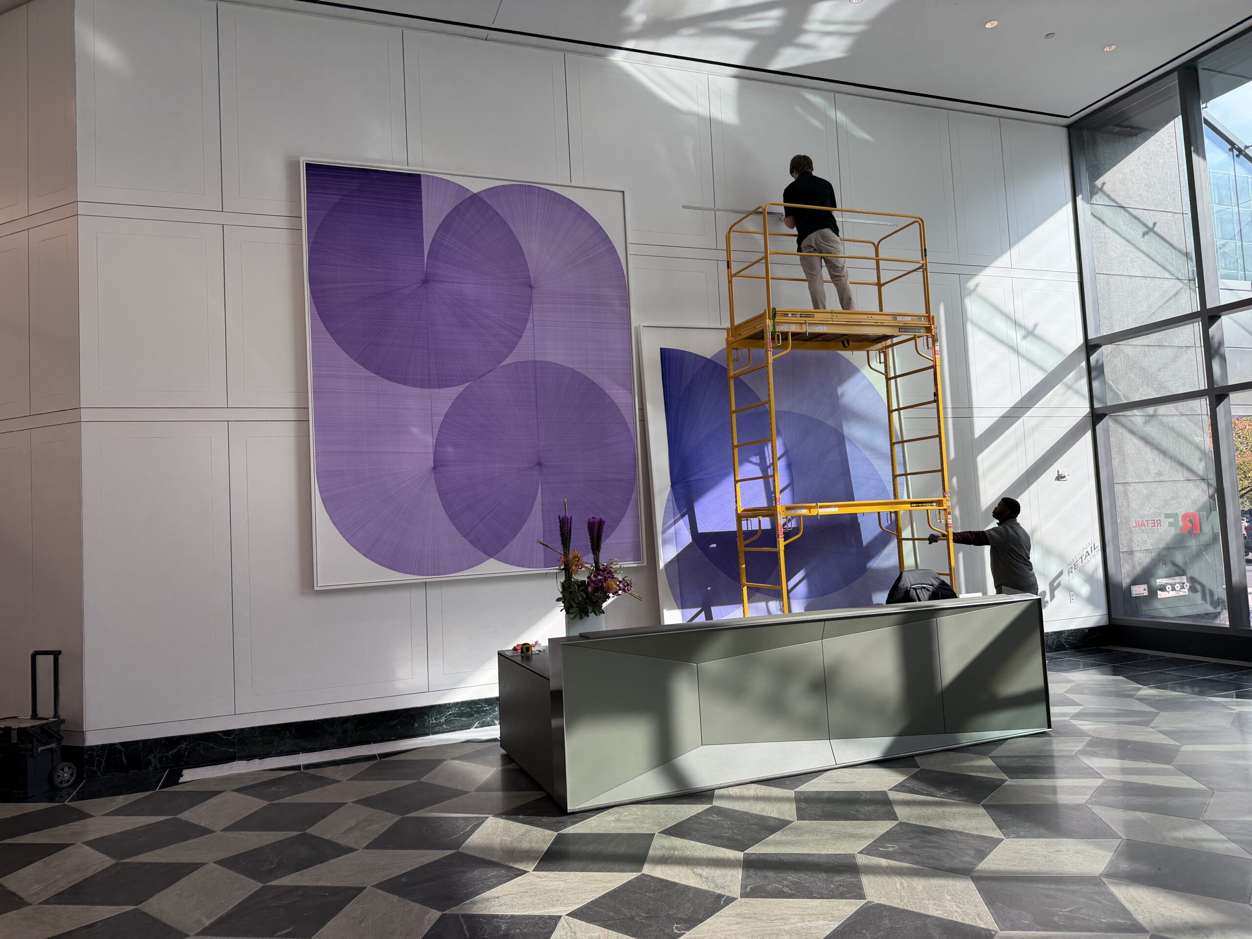 Why Professional Installation Is Critical for Large Framed Artwork